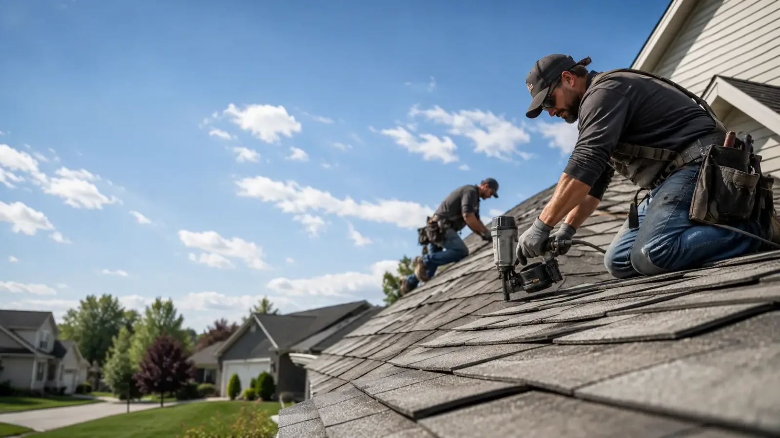 Storm Damage Roof Repair in Le Roy, WV near me